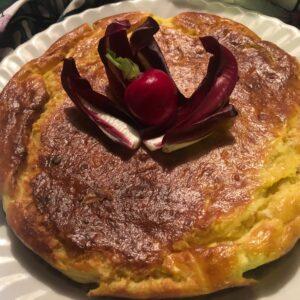 Etna Rosato in abbinamento alla torta salata allo stracchino